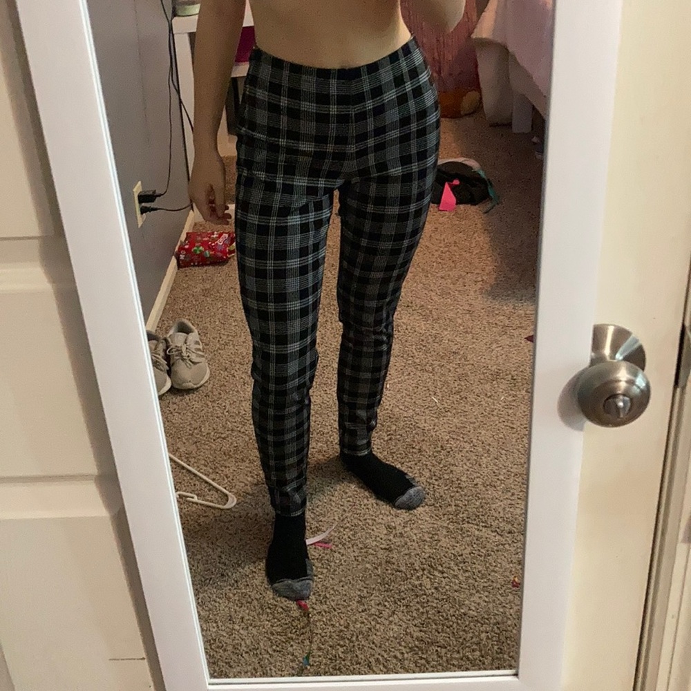 plaid pants from express